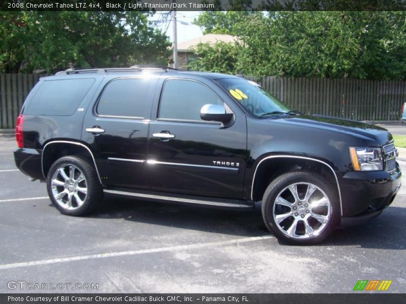Black / Light Titanium/Dark Titanium 2008 Chevrolet Tahoe LTZ 4x4
