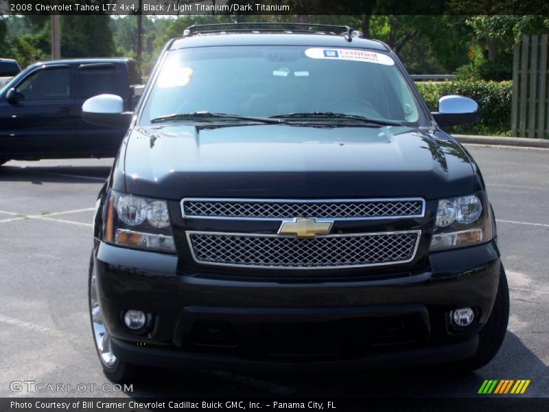 Black / Light Titanium/Dark Titanium 2008 Chevrolet Tahoe LTZ 4x4
