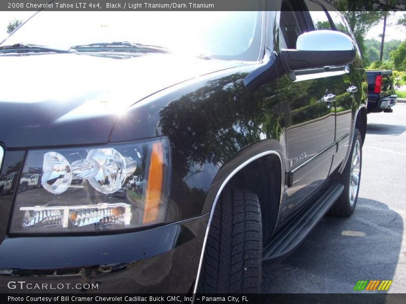 Black / Light Titanium/Dark Titanium 2008 Chevrolet Tahoe LTZ 4x4