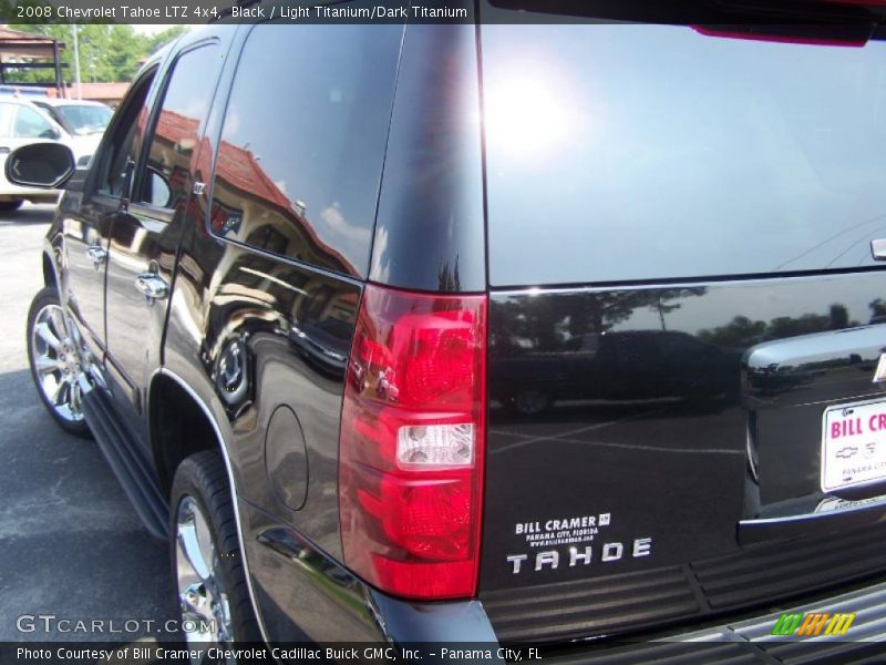Black / Light Titanium/Dark Titanium 2008 Chevrolet Tahoe LTZ 4x4