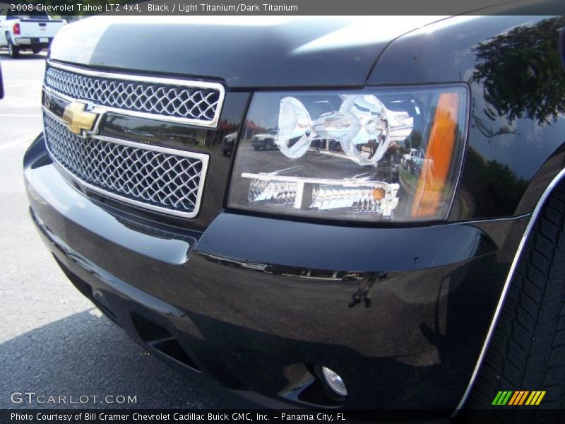 Black / Light Titanium/Dark Titanium 2008 Chevrolet Tahoe LTZ 4x4