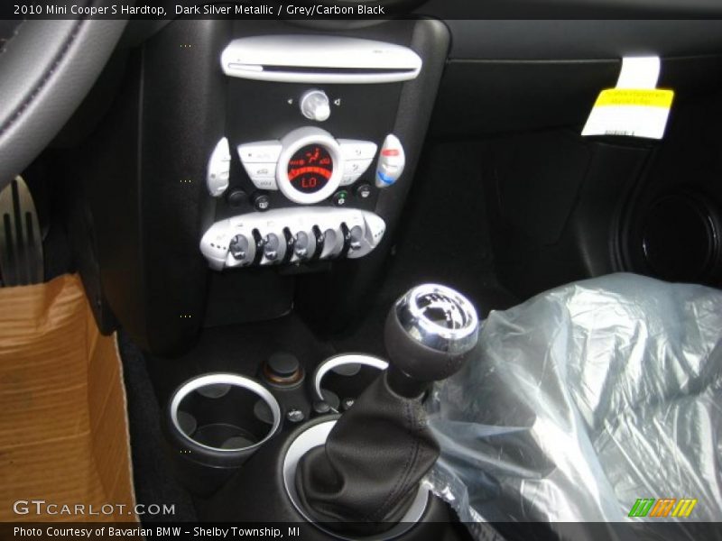 Dark Silver Metallic / Grey/Carbon Black 2010 Mini Cooper S Hardtop