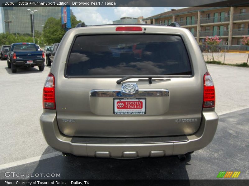Driftwood Pearl / Taupe 2006 Toyota 4Runner Sport Edition