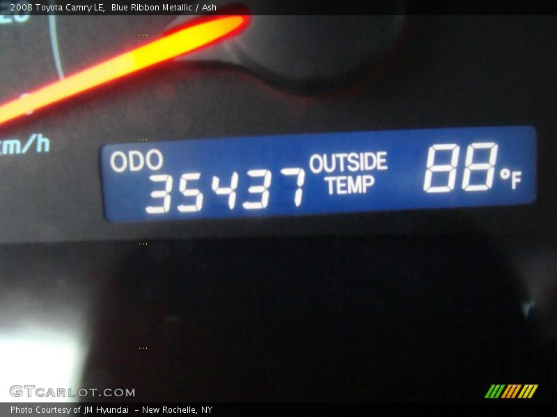 Blue Ribbon Metallic / Ash 2008 Toyota Camry LE