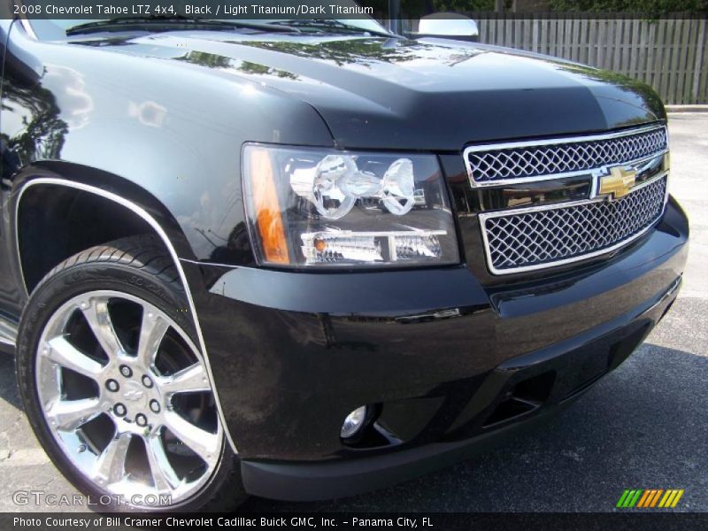 Black / Light Titanium/Dark Titanium 2008 Chevrolet Tahoe LTZ 4x4