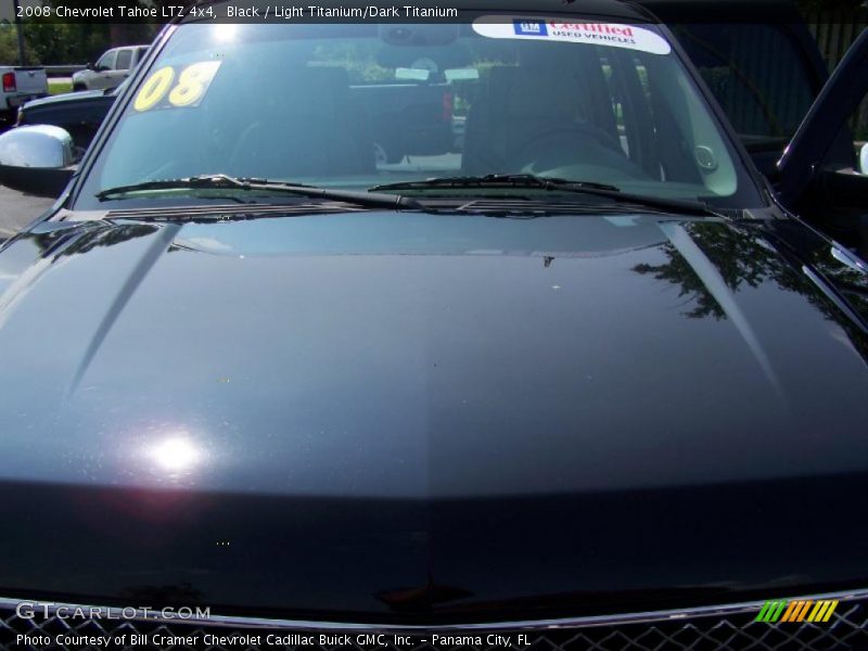 Black / Light Titanium/Dark Titanium 2008 Chevrolet Tahoe LTZ 4x4