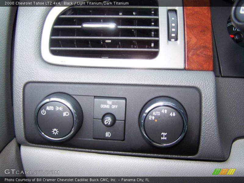 Black / Light Titanium/Dark Titanium 2008 Chevrolet Tahoe LTZ 4x4