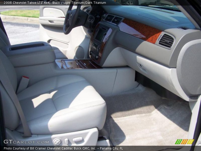 Black / Light Titanium/Dark Titanium 2008 Chevrolet Tahoe LTZ 4x4