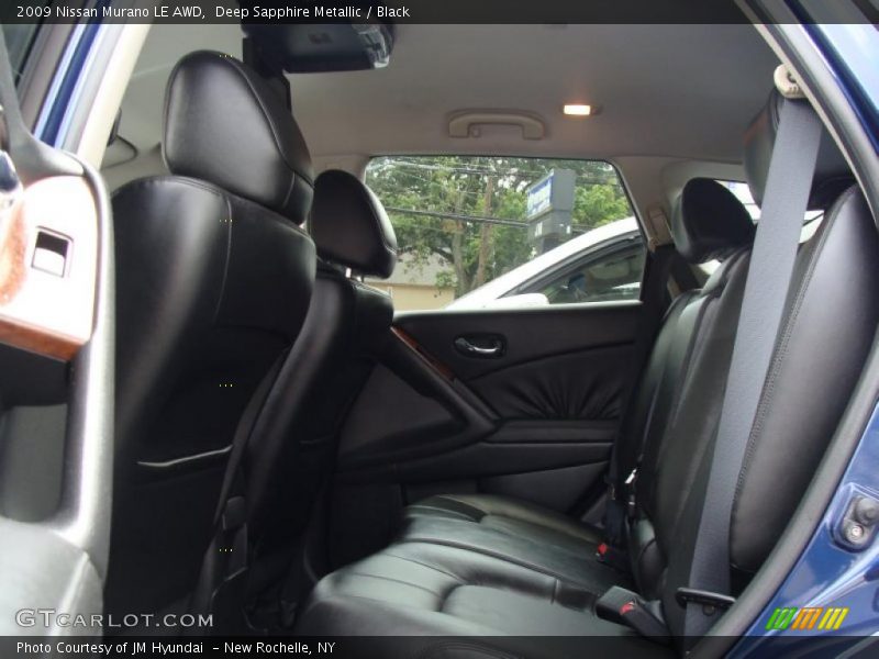 Deep Sapphire Metallic / Black 2009 Nissan Murano LE AWD