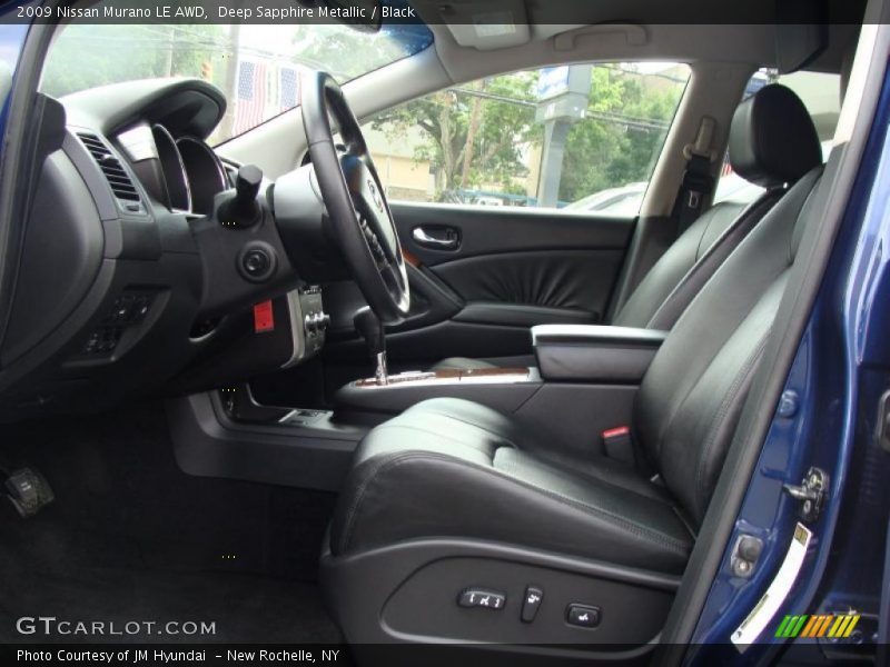 Deep Sapphire Metallic / Black 2009 Nissan Murano LE AWD