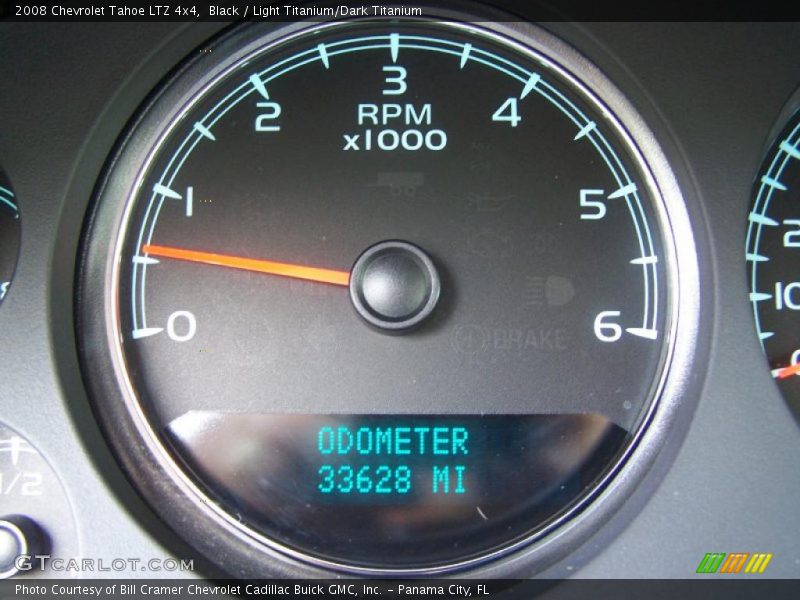Black / Light Titanium/Dark Titanium 2008 Chevrolet Tahoe LTZ 4x4