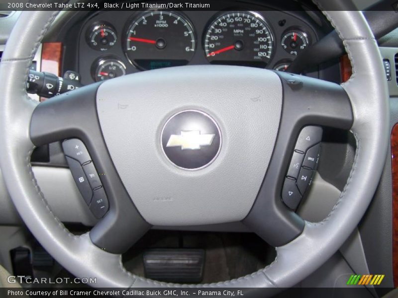 Black / Light Titanium/Dark Titanium 2008 Chevrolet Tahoe LTZ 4x4