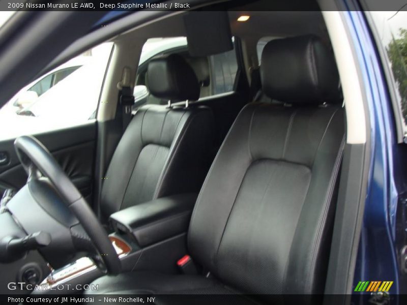 Deep Sapphire Metallic / Black 2009 Nissan Murano LE AWD