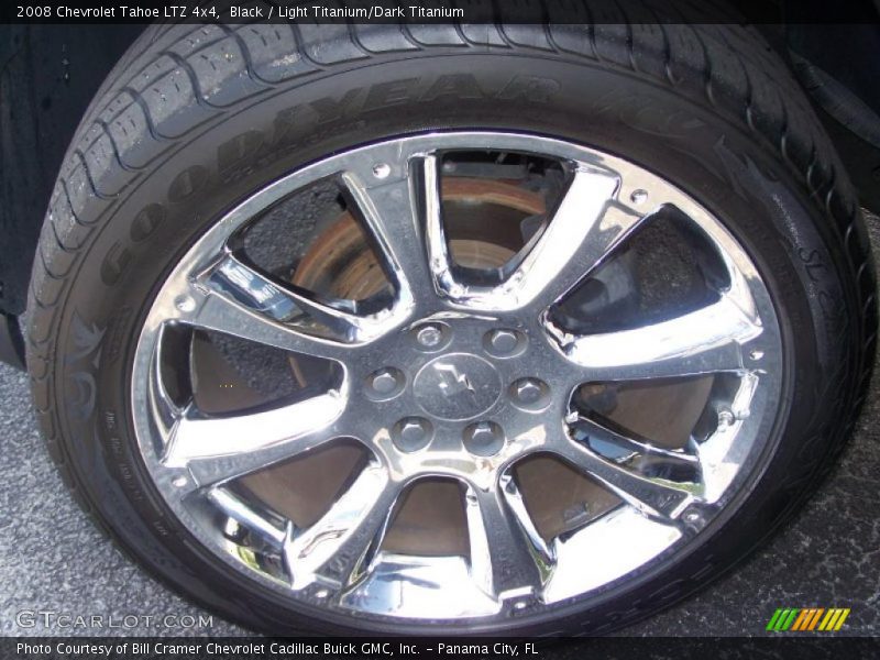 Black / Light Titanium/Dark Titanium 2008 Chevrolet Tahoe LTZ 4x4