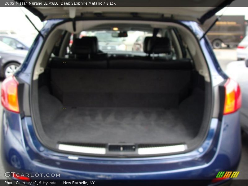 Deep Sapphire Metallic / Black 2009 Nissan Murano LE AWD