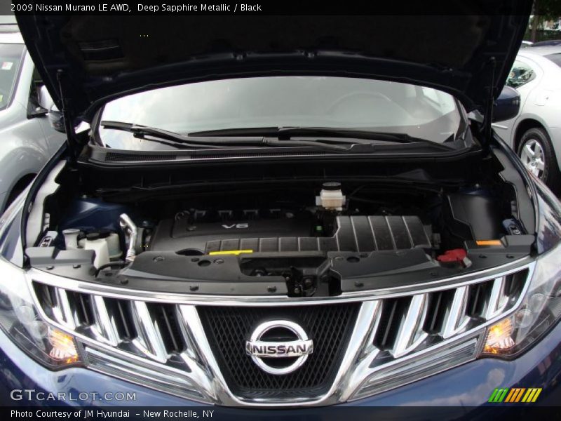 Deep Sapphire Metallic / Black 2009 Nissan Murano LE AWD