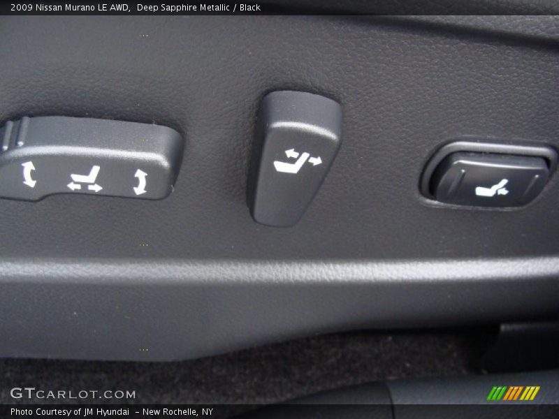 Deep Sapphire Metallic / Black 2009 Nissan Murano LE AWD