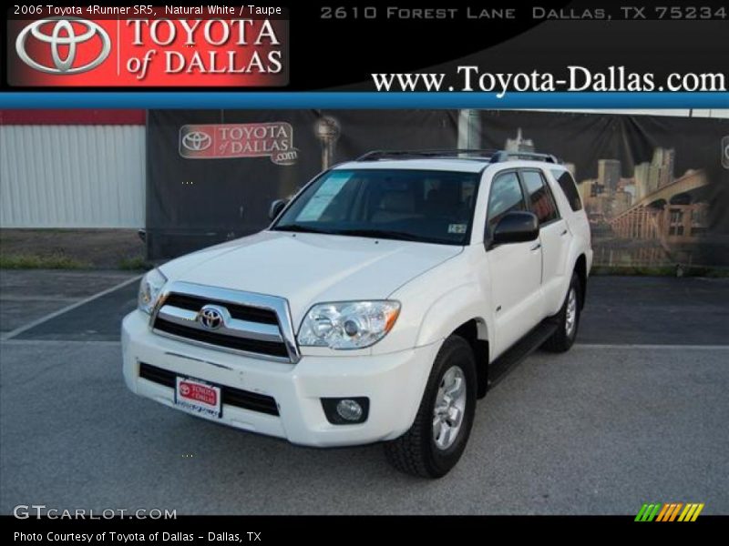 Natural White / Taupe 2006 Toyota 4Runner SR5