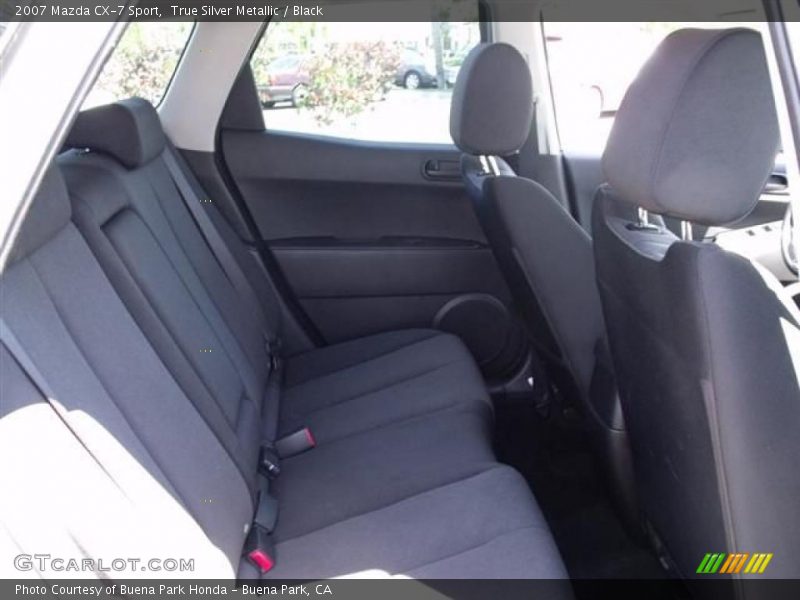 True Silver Metallic / Black 2007 Mazda CX-7 Sport