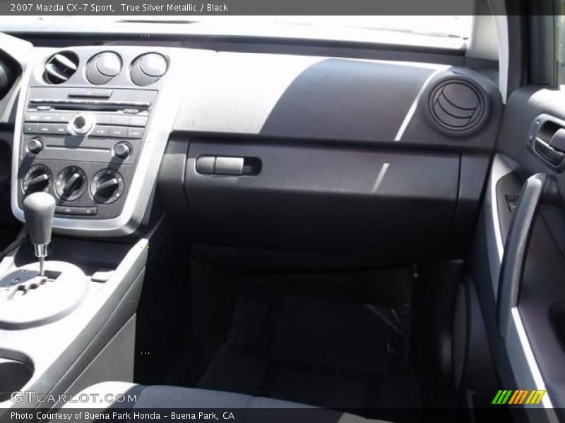 True Silver Metallic / Black 2007 Mazda CX-7 Sport