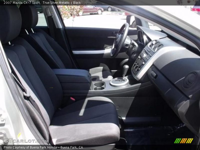 True Silver Metallic / Black 2007 Mazda CX-7 Sport