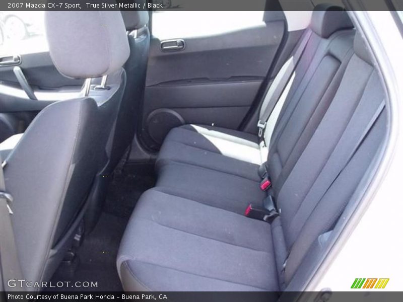 True Silver Metallic / Black 2007 Mazda CX-7 Sport