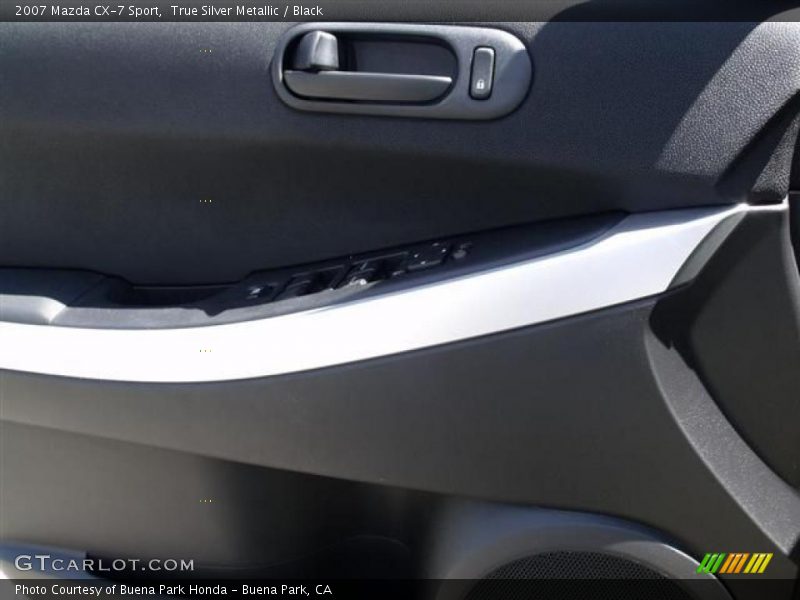 True Silver Metallic / Black 2007 Mazda CX-7 Sport