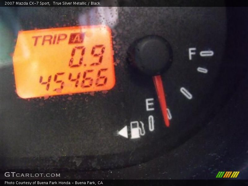 True Silver Metallic / Black 2007 Mazda CX-7 Sport