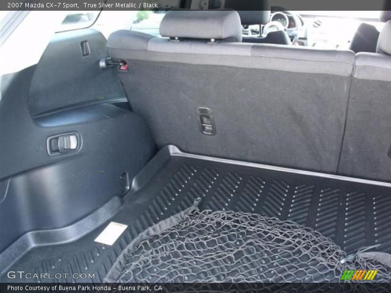 True Silver Metallic / Black 2007 Mazda CX-7 Sport