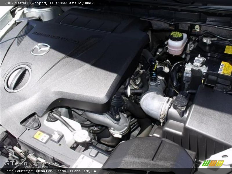 True Silver Metallic / Black 2007 Mazda CX-7 Sport