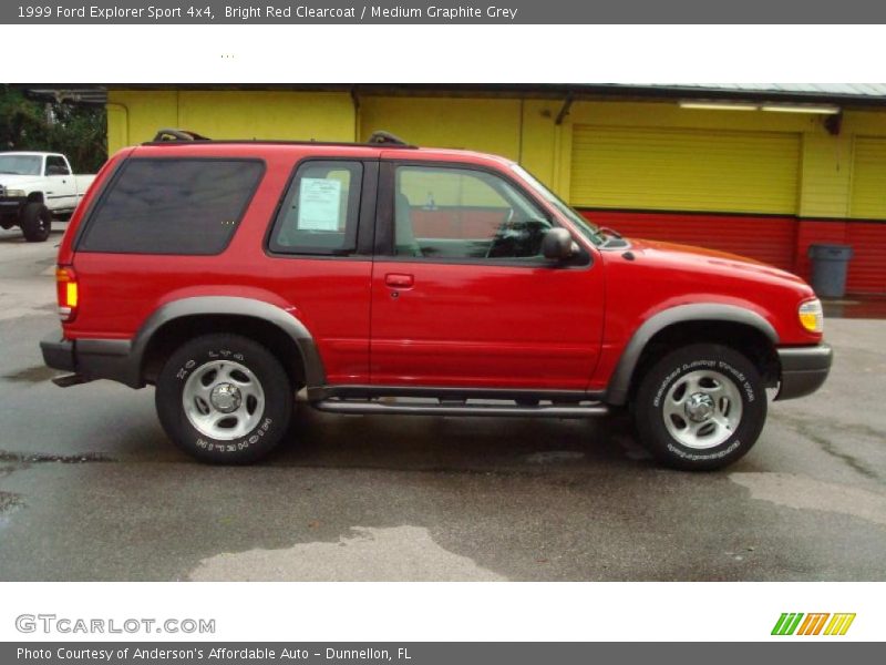 Bright Red Clearcoat / Medium Graphite Grey 1999 Ford Explorer Sport 4x4