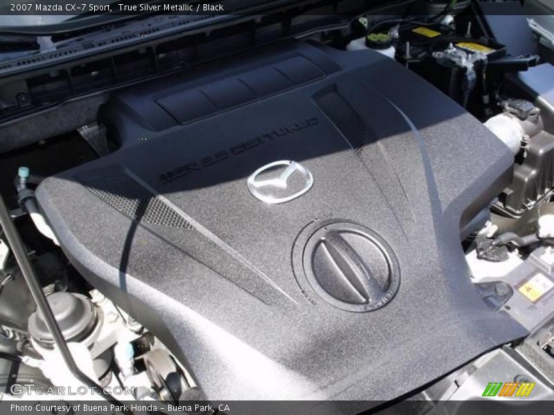 True Silver Metallic / Black 2007 Mazda CX-7 Sport