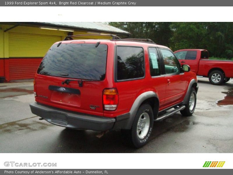 Bright Red Clearcoat / Medium Graphite Grey 1999 Ford Explorer Sport 4x4