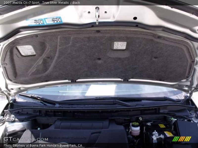 True Silver Metallic / Black 2007 Mazda CX-7 Sport