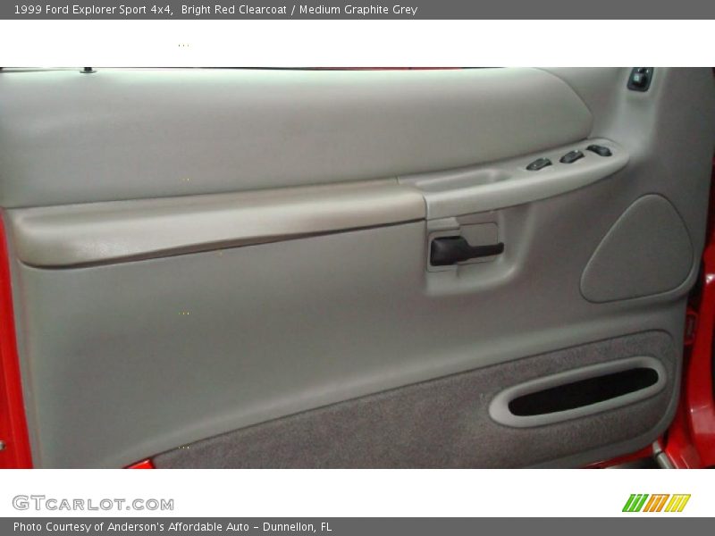 Bright Red Clearcoat / Medium Graphite Grey 1999 Ford Explorer Sport 4x4