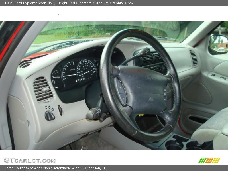 Bright Red Clearcoat / Medium Graphite Grey 1999 Ford Explorer Sport 4x4
