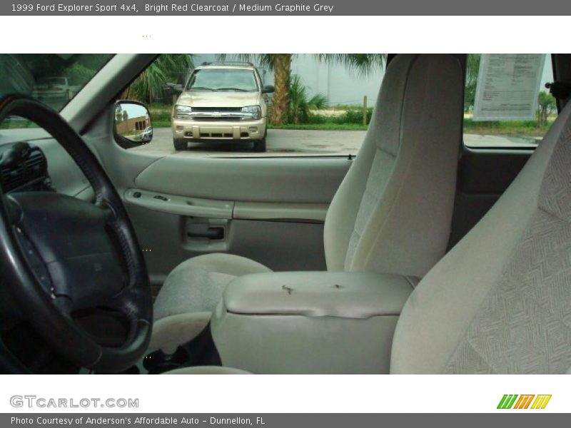 Bright Red Clearcoat / Medium Graphite Grey 1999 Ford Explorer Sport 4x4