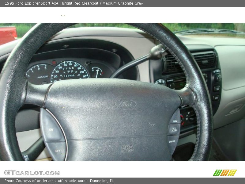 Bright Red Clearcoat / Medium Graphite Grey 1999 Ford Explorer Sport 4x4