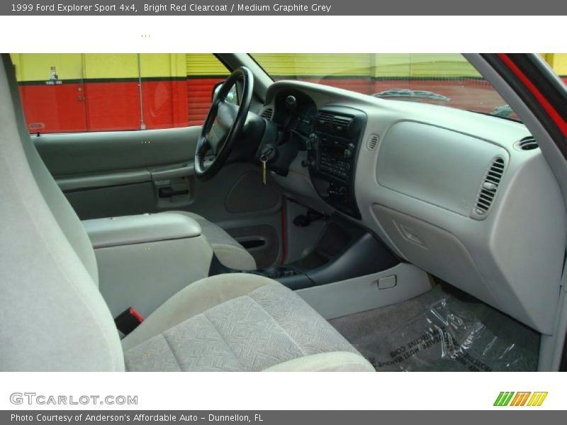 Bright Red Clearcoat / Medium Graphite Grey 1999 Ford Explorer Sport 4x4