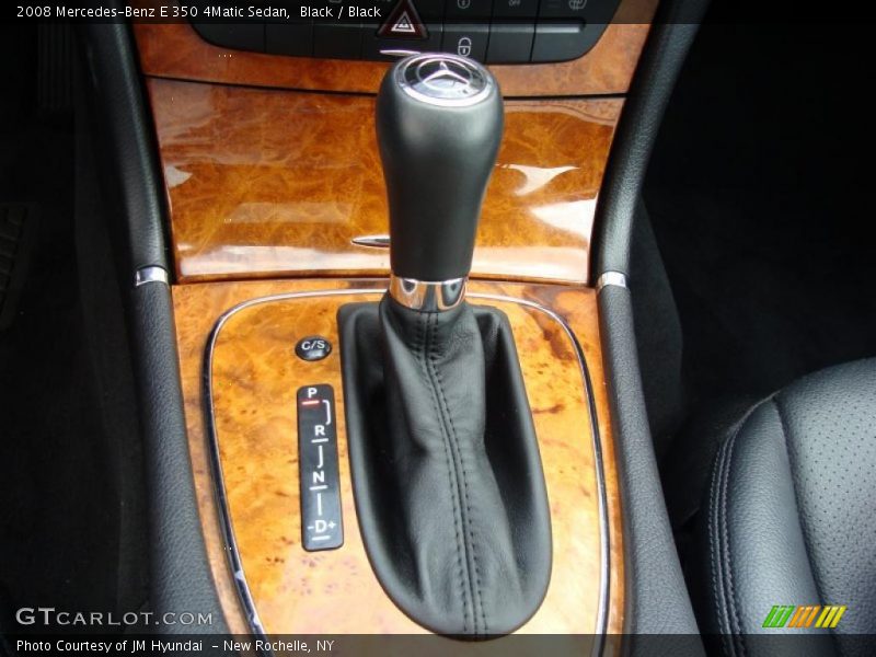 Black / Black 2008 Mercedes-Benz E 350 4Matic Sedan