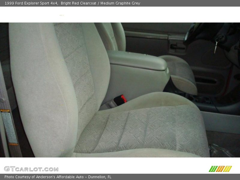Bright Red Clearcoat / Medium Graphite Grey 1999 Ford Explorer Sport 4x4