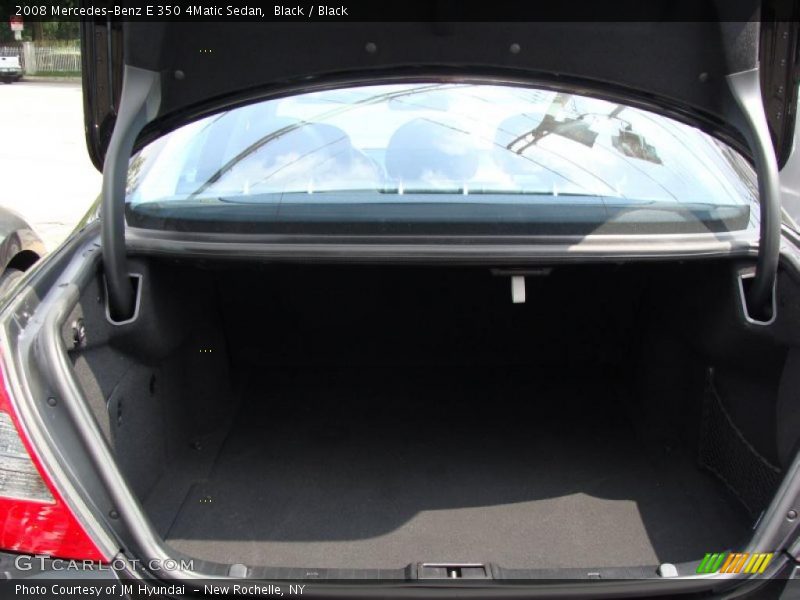 Black / Black 2008 Mercedes-Benz E 350 4Matic Sedan