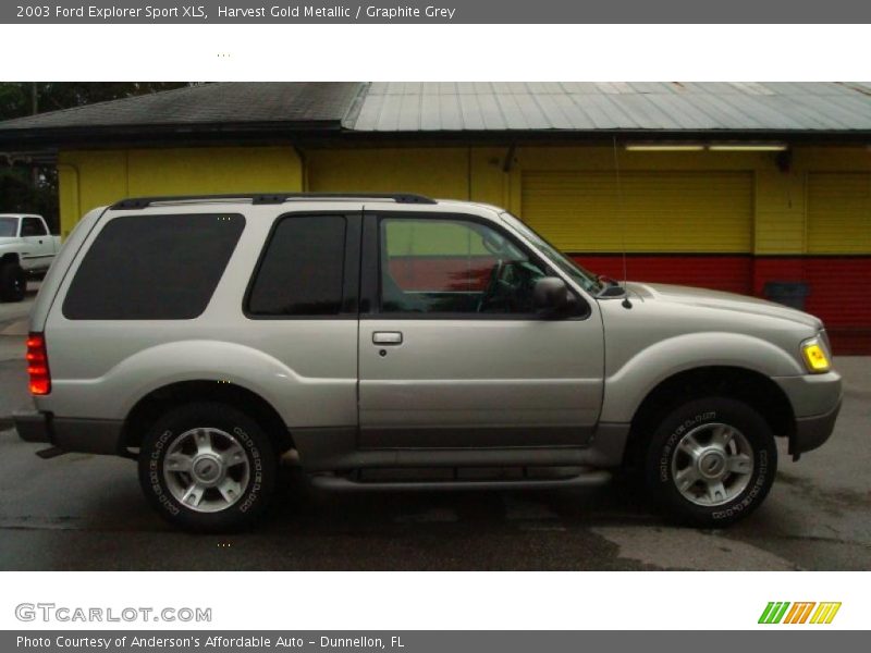 Harvest Gold Metallic / Graphite Grey 2003 Ford Explorer Sport XLS