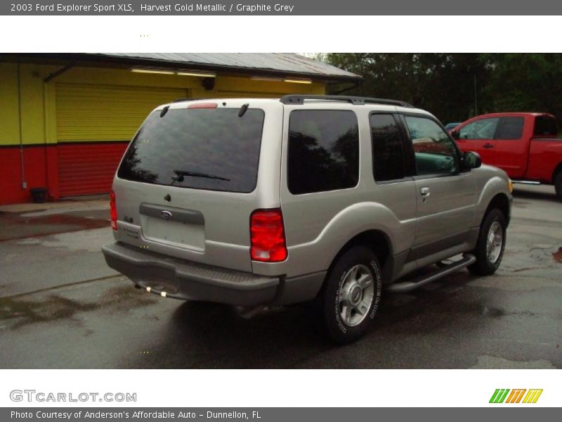 Harvest Gold Metallic / Graphite Grey 2003 Ford Explorer Sport XLS