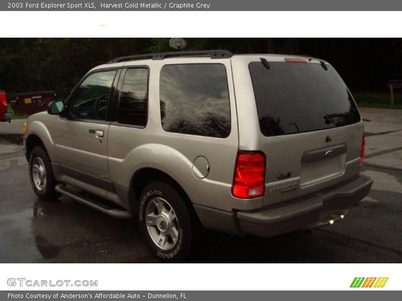 Harvest Gold Metallic / Graphite Grey 2003 Ford Explorer Sport XLS