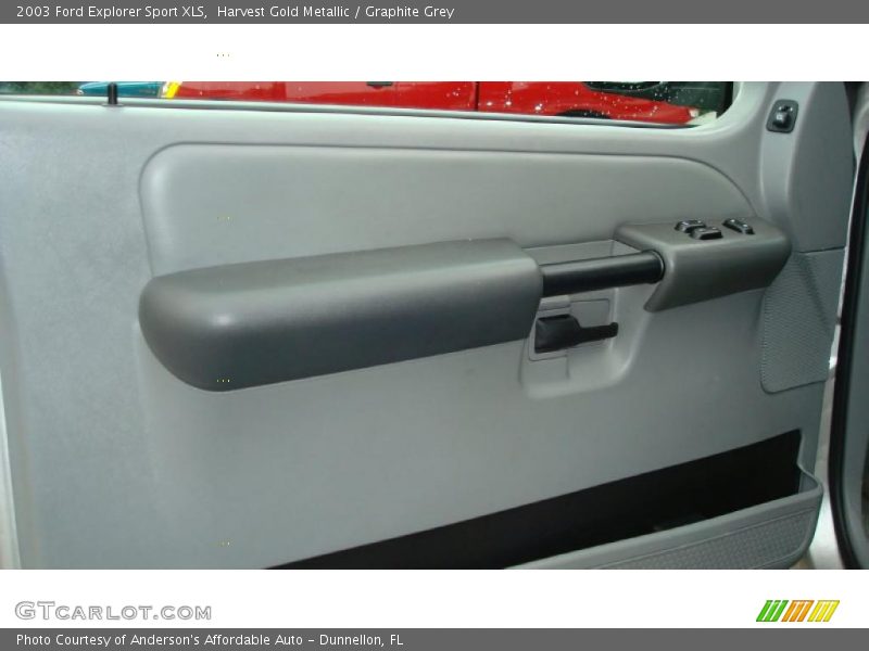 Harvest Gold Metallic / Graphite Grey 2003 Ford Explorer Sport XLS