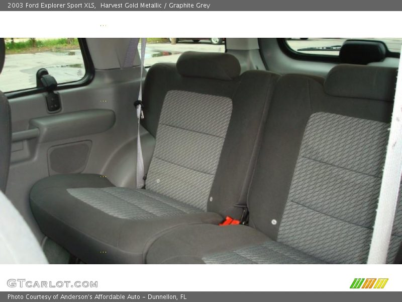 Harvest Gold Metallic / Graphite Grey 2003 Ford Explorer Sport XLS