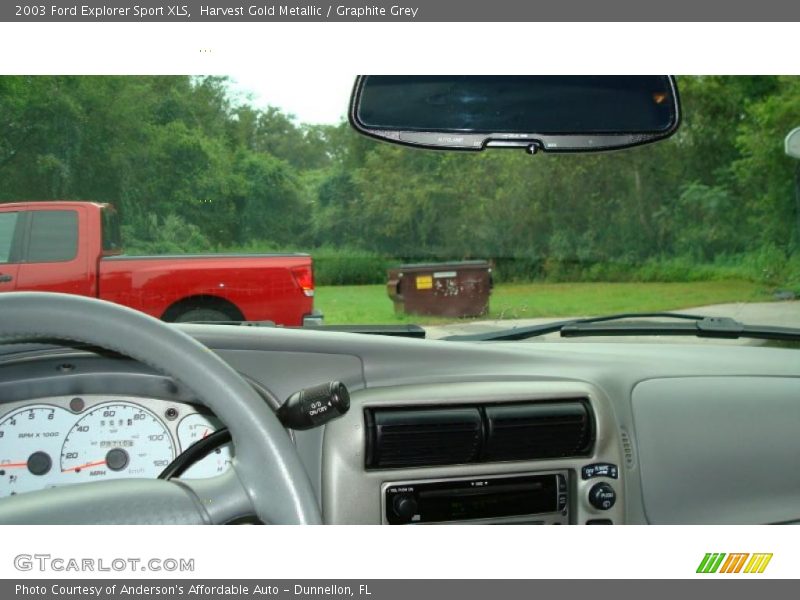 Harvest Gold Metallic / Graphite Grey 2003 Ford Explorer Sport XLS