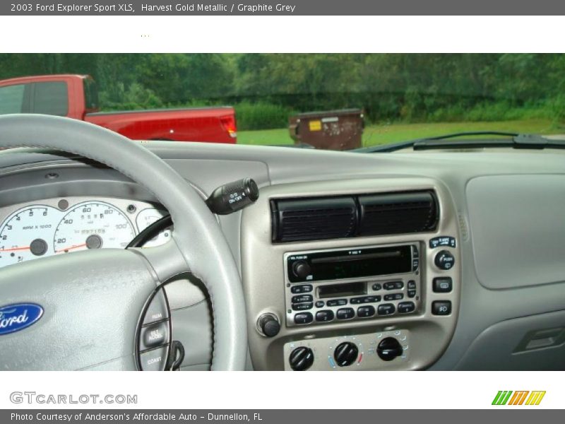 Harvest Gold Metallic / Graphite Grey 2003 Ford Explorer Sport XLS