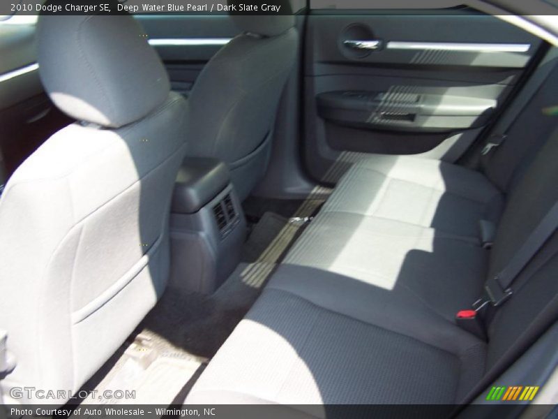 Deep Water Blue Pearl / Dark Slate Gray 2010 Dodge Charger SE